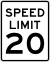 Speed Limit 20