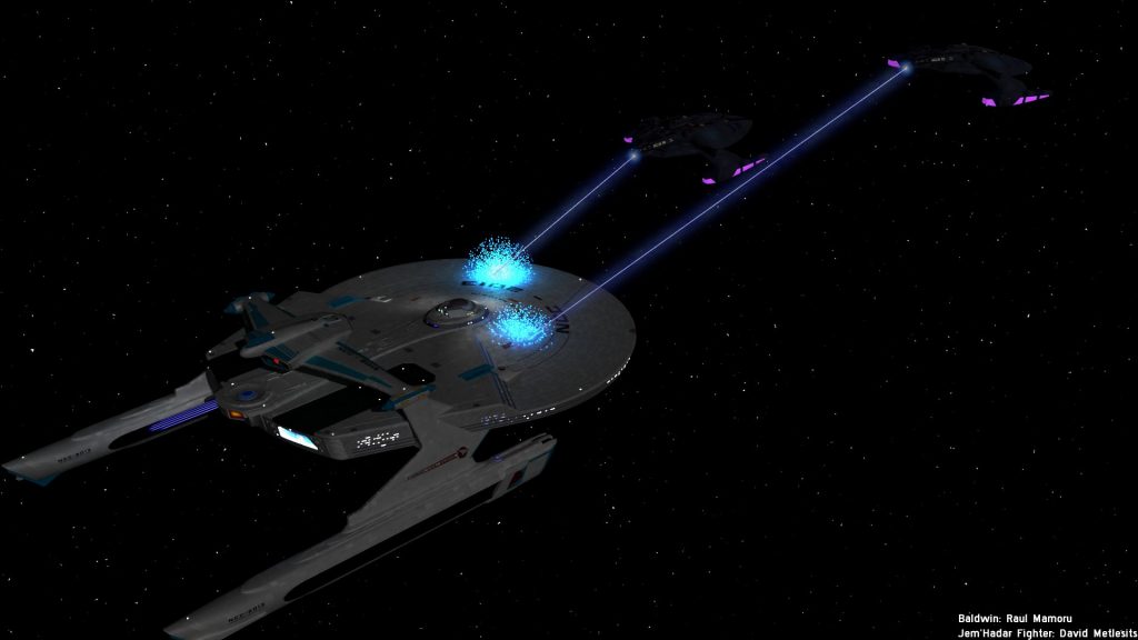 Miranda Class (Baldwin): H. Gibbens. Jem'Hadar ships: Jörg Gerlach